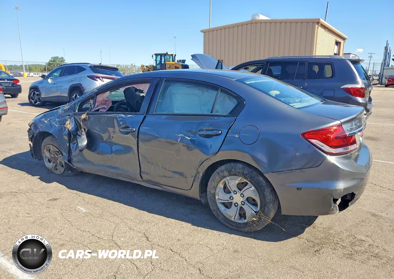 2013 Honda Civic Lx VIN:19XFB2F56DE096359 - 2