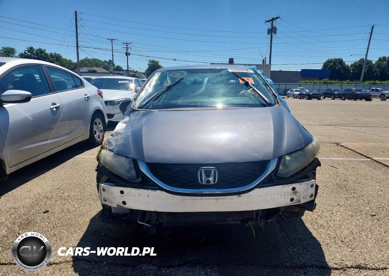 2013 Honda Civic Lx VIN:19XFB2F56DE096359 - 5