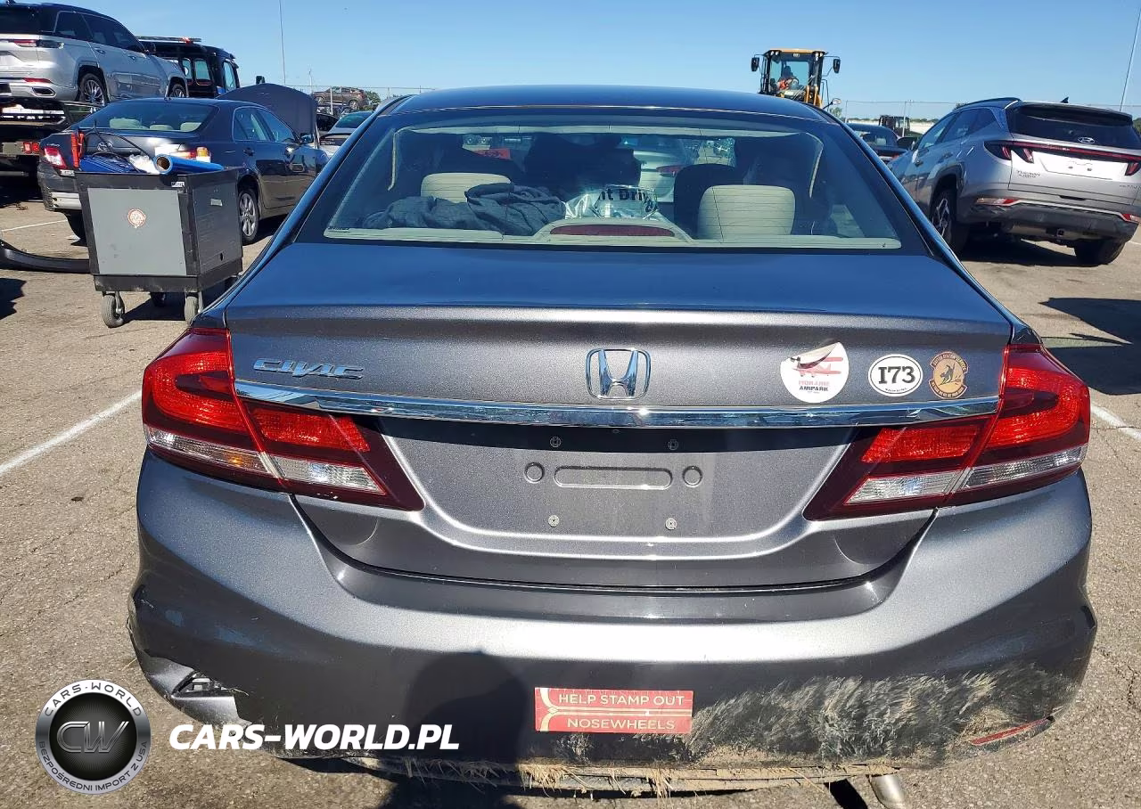 2013 Honda Civic Lx VIN:19XFB2F56DE096359 - 6
