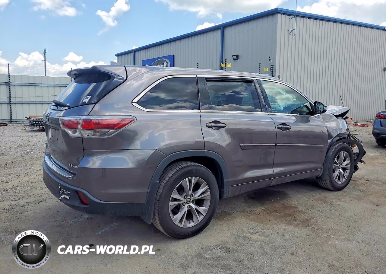 2016 Toyota Highlander Le Plus VIN:5TDBKRFH7GS314336 - 3