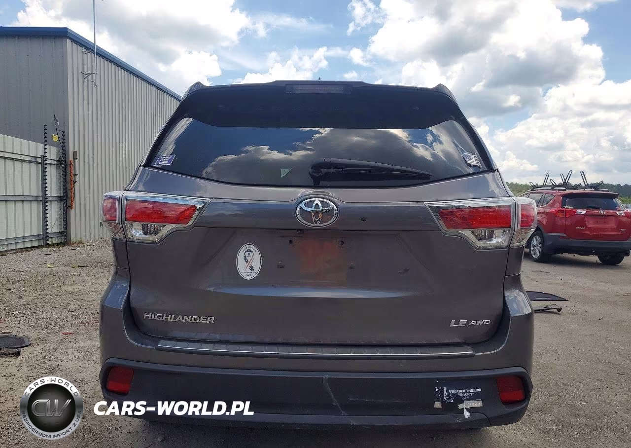 2016 Toyota Highlander Le Plus VIN:5TDBKRFH7GS314336 - 6