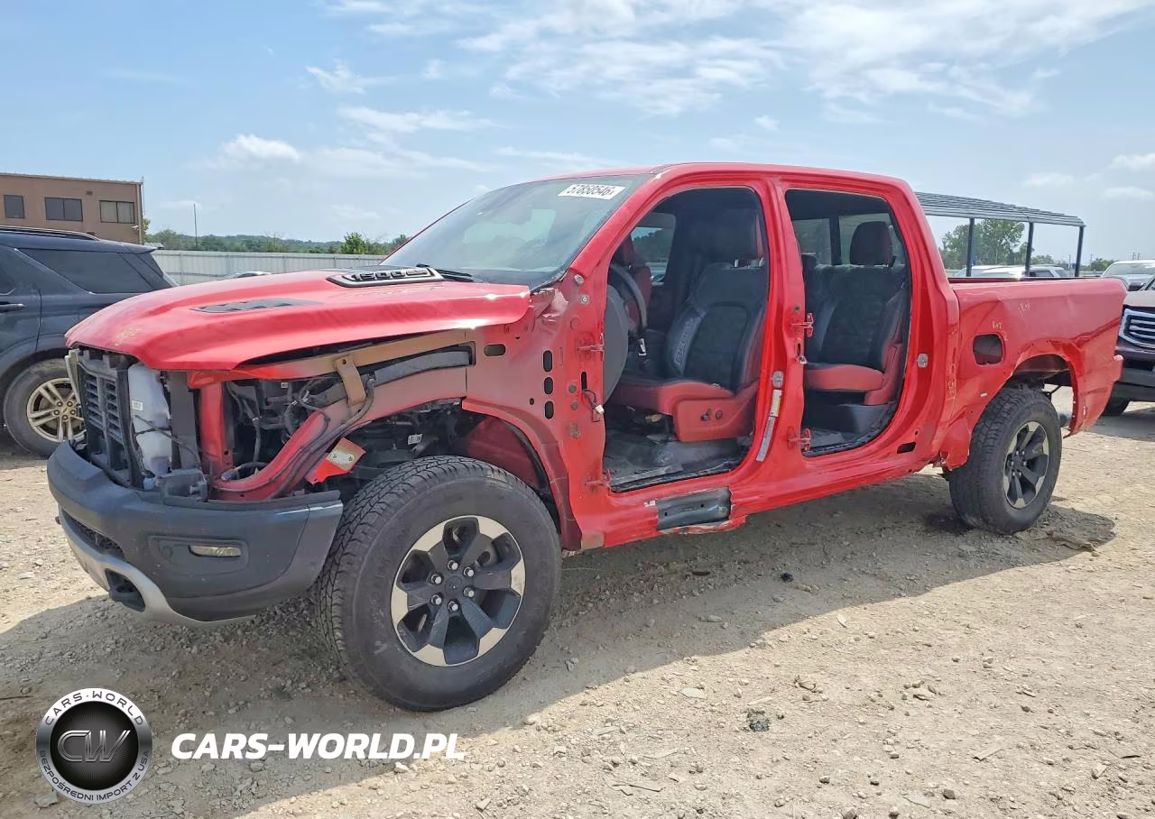 2019 Ram 1500 Rebel VIN:1C6SRFLT6KN565986 - 1