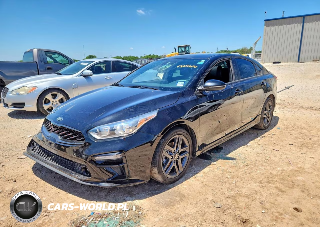 2021 Kia Forte Gt Line VIN:3KPF34AD1ME271902 - 1
