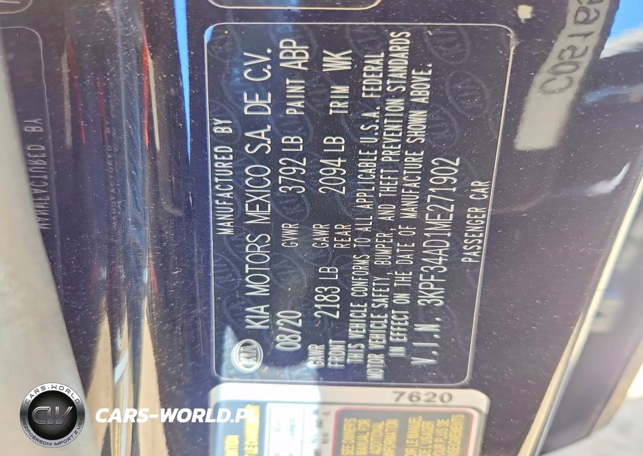 2021 Kia Forte Gt Line VIN:3KPF34AD1ME271902 - 13