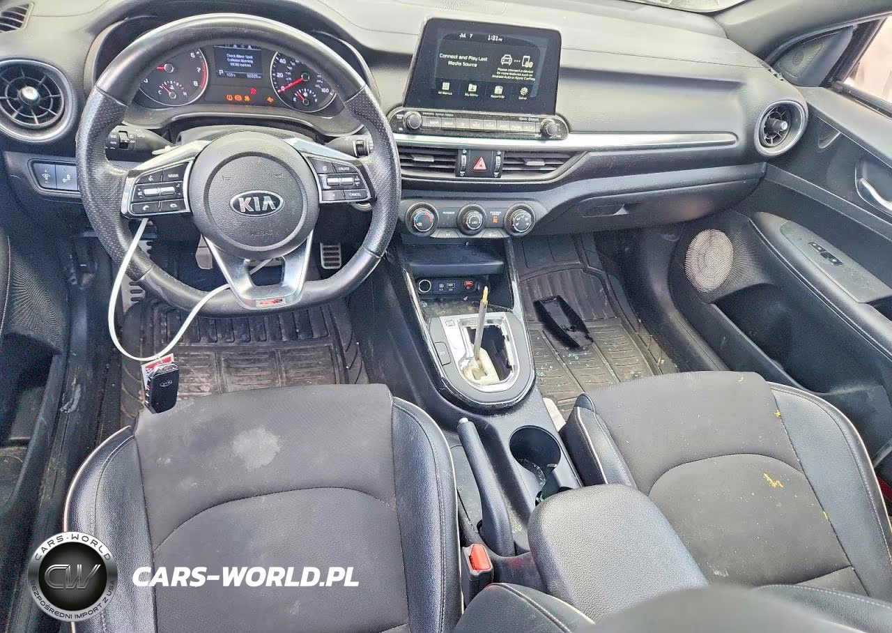 2021 Kia Forte Gt Line VIN:3KPF34AD1ME271902 - 8