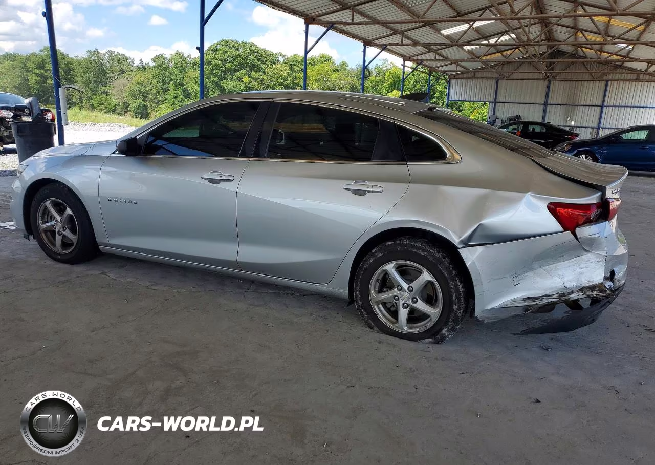 2017 Chevrolet Malibu Ls VIN:1G1ZC5STXHF240922 - 2