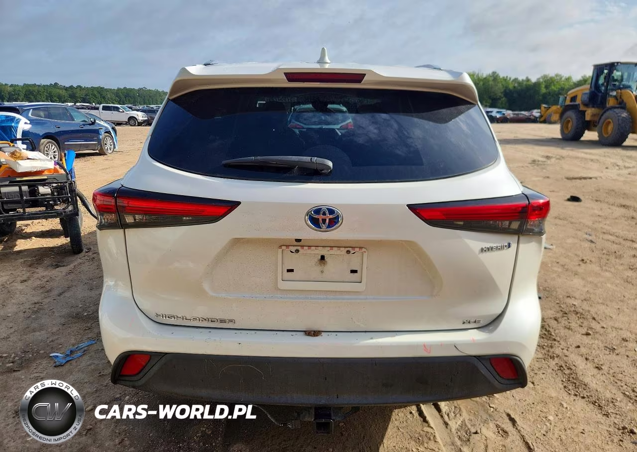 2021 Toyota Highlander Hybrid Xle VIN:5TDGARAH2MS006776 - 6
