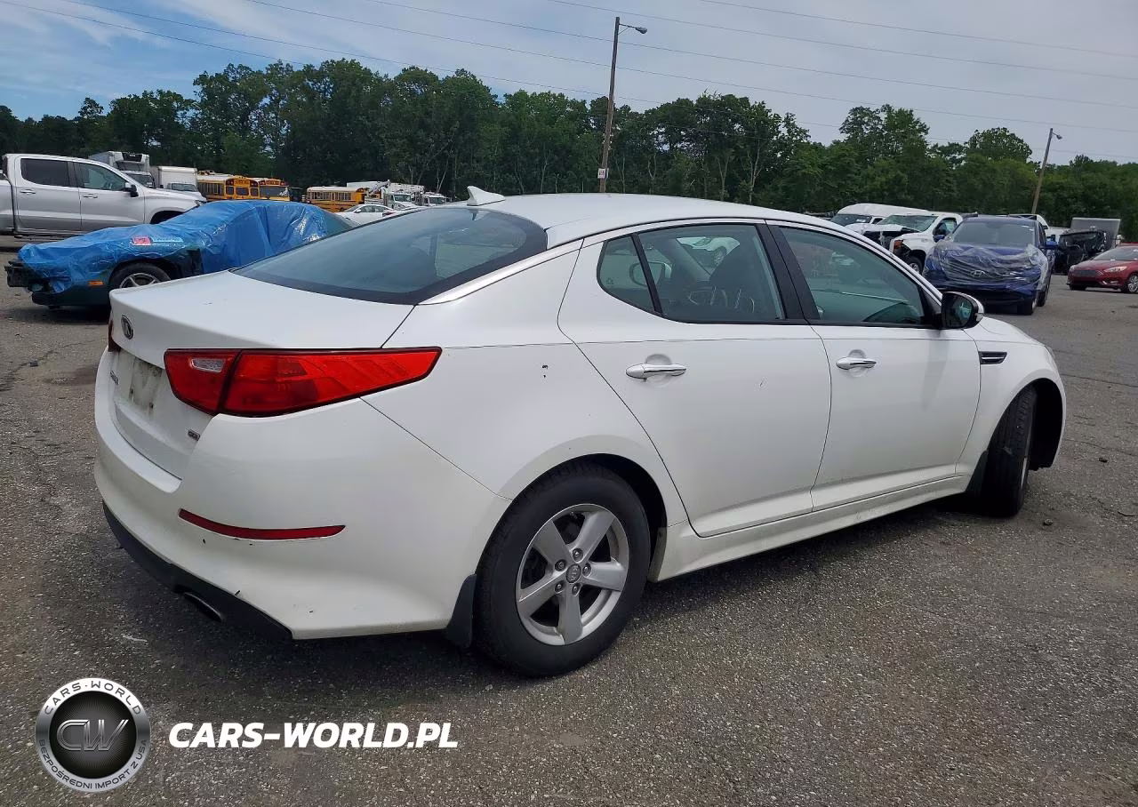 2015 Kia Optima Lx VIN:5XXGM4A77FG440827 - 3