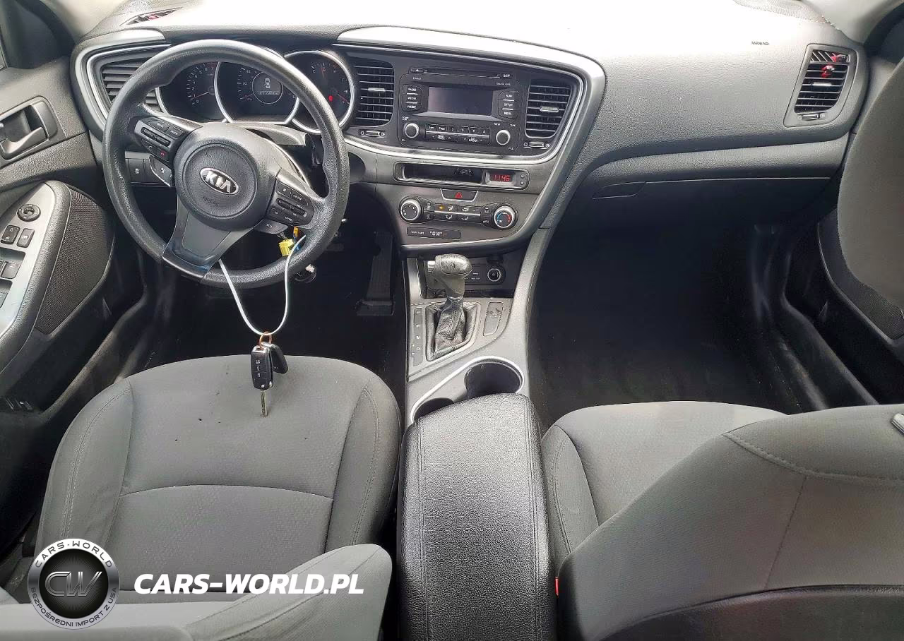 2015 Kia Optima Lx VIN:5XXGM4A77FG440827 - 8