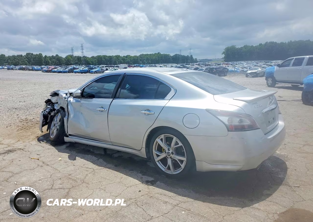 2012 Nissan Maxima 3.5 S VIN:1N4AA5AP2CC861165 - 2