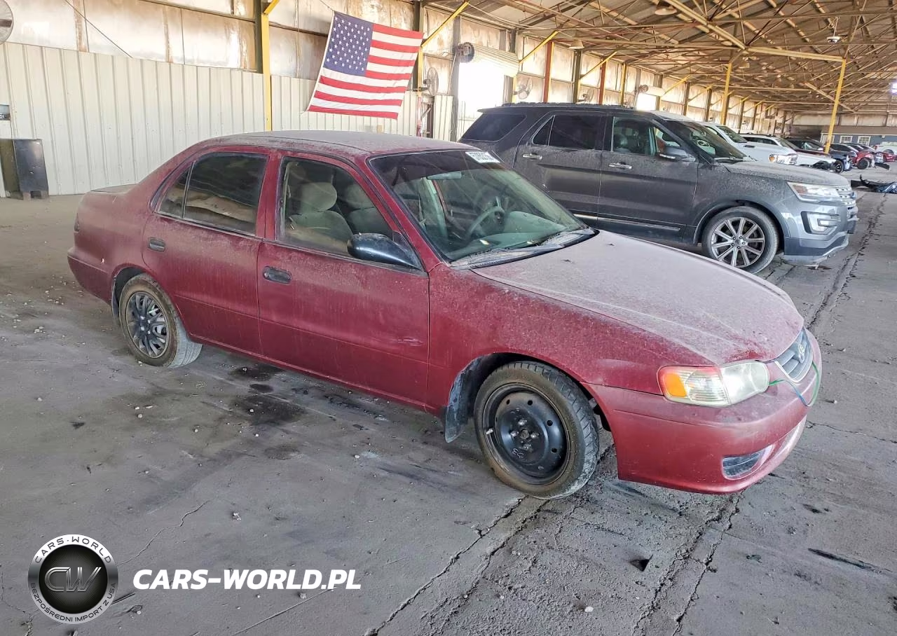 2001 Toyota Corolla Ce VIN:1NXBR12E91Z457859 - 4