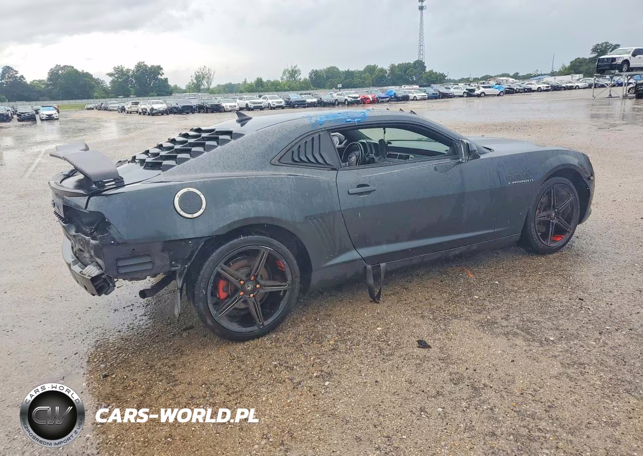 2013 Chevrolet Camaro Lt VIN:2G1FB1E30D9144374 - 3
