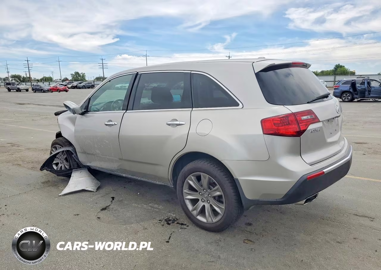 2012 Acura Mdx Advance VIN:2HNYD2H8XCH501520 - 2