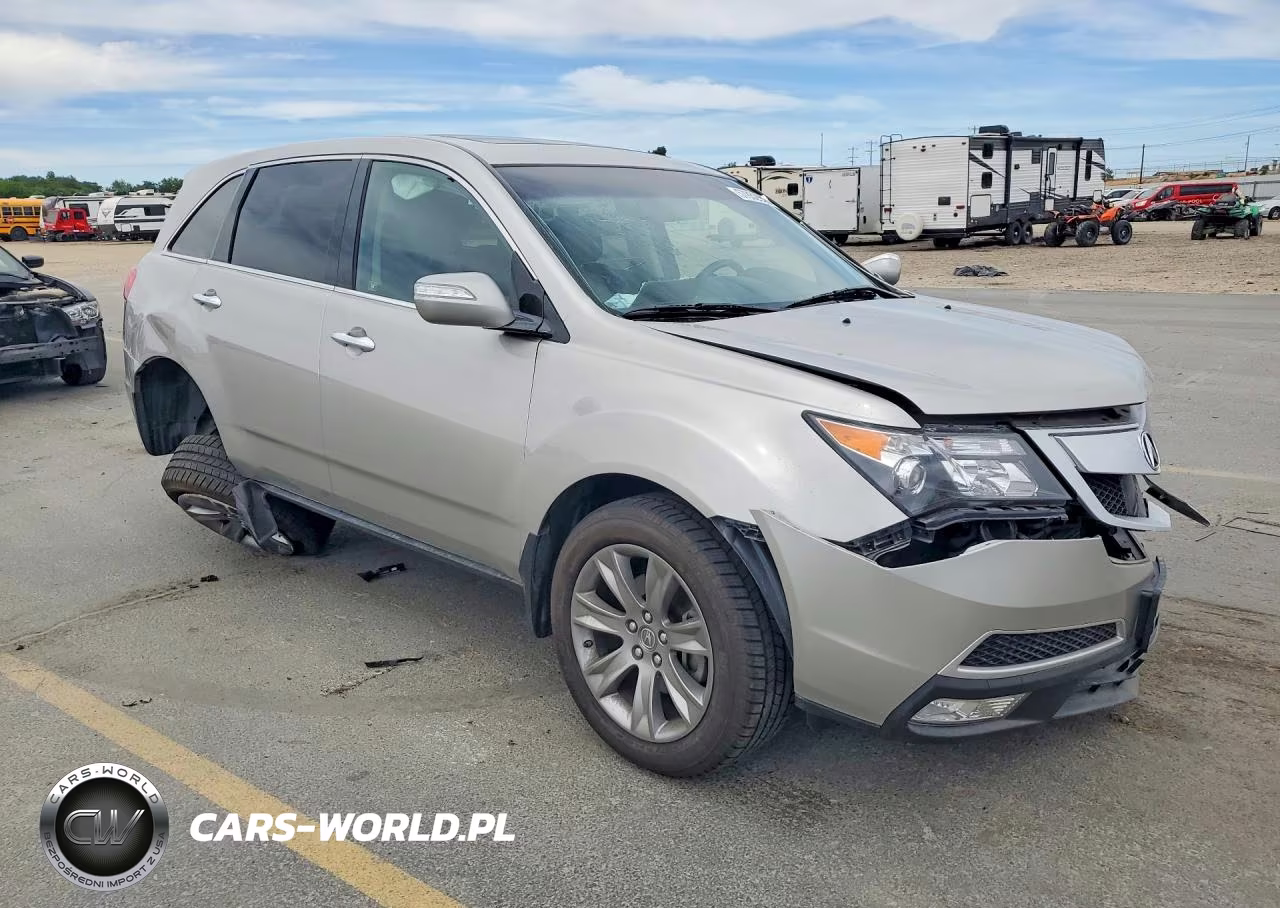 2012 Acura Mdx Advance VIN:2HNYD2H8XCH501520 - 4