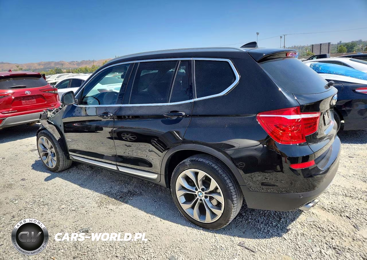 2017 BMW X3 Sdrive28I VIN:5UXWZ7C55H0T44482 - 2