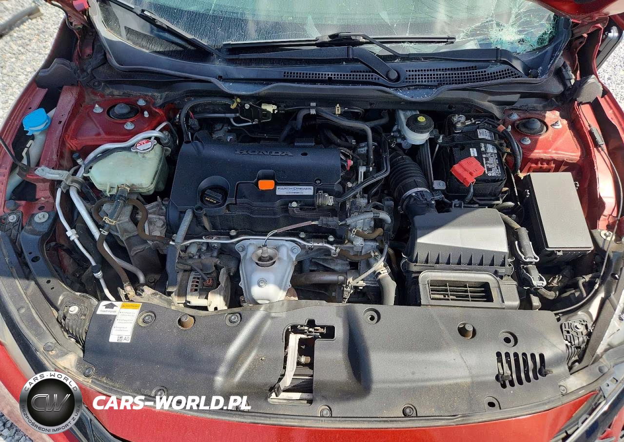 2019 Honda Civic Lx VIN:19XFC2F65KE004676 - 11