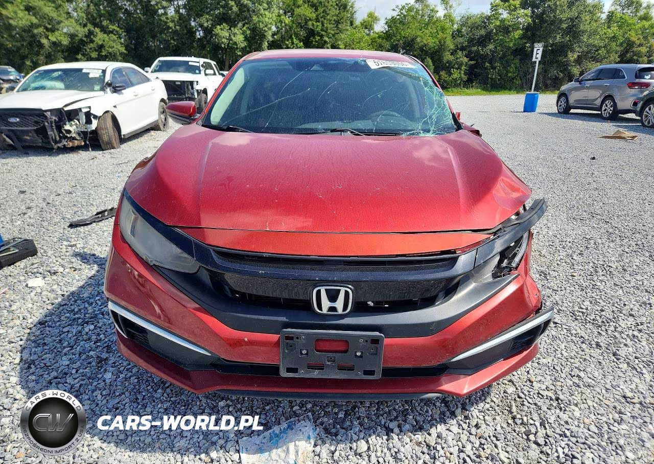 2019 Honda Civic Lx VIN:19XFC2F65KE004676 - 5
