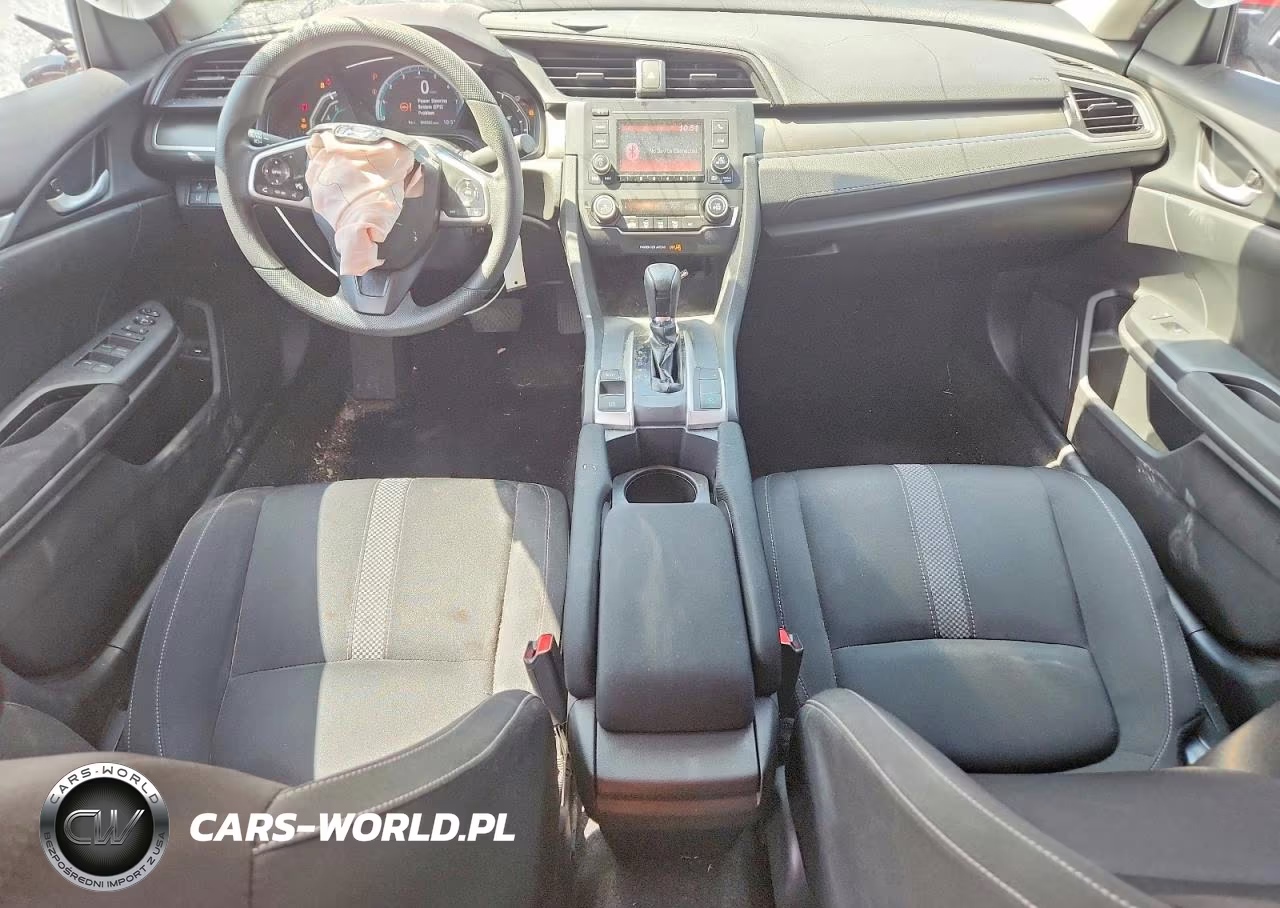 2019 Honda Civic Lx VIN:19XFC2F65KE004676 - 8