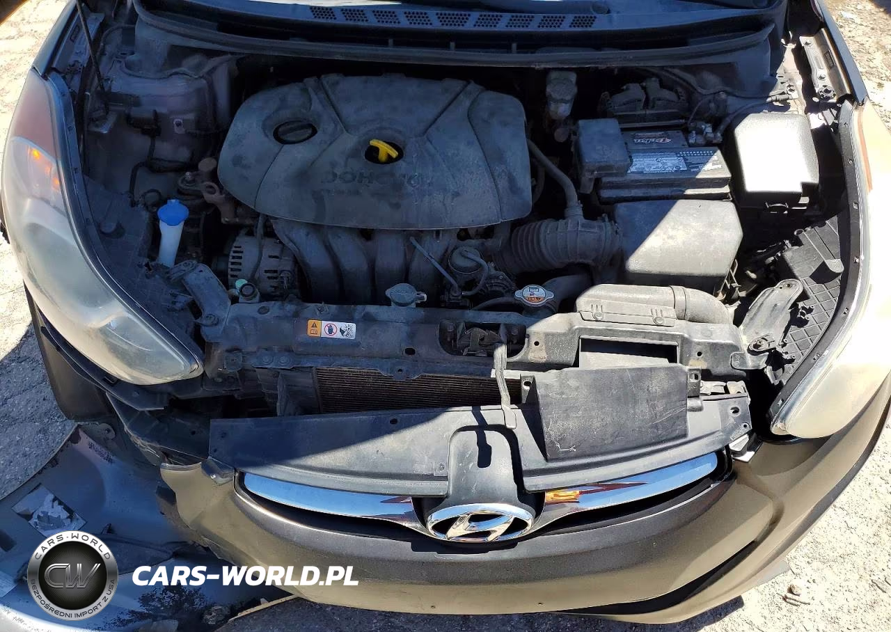 2013 Hyundai Elantra Gls VIN:5NPDH4AE7DH349290 - 11