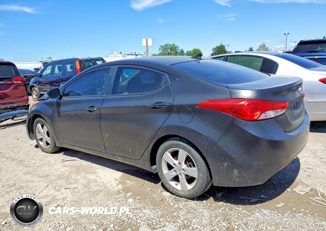 2013 Hyundai Elantra Gls VIN:5NPDH4AE7DH349290 - 2