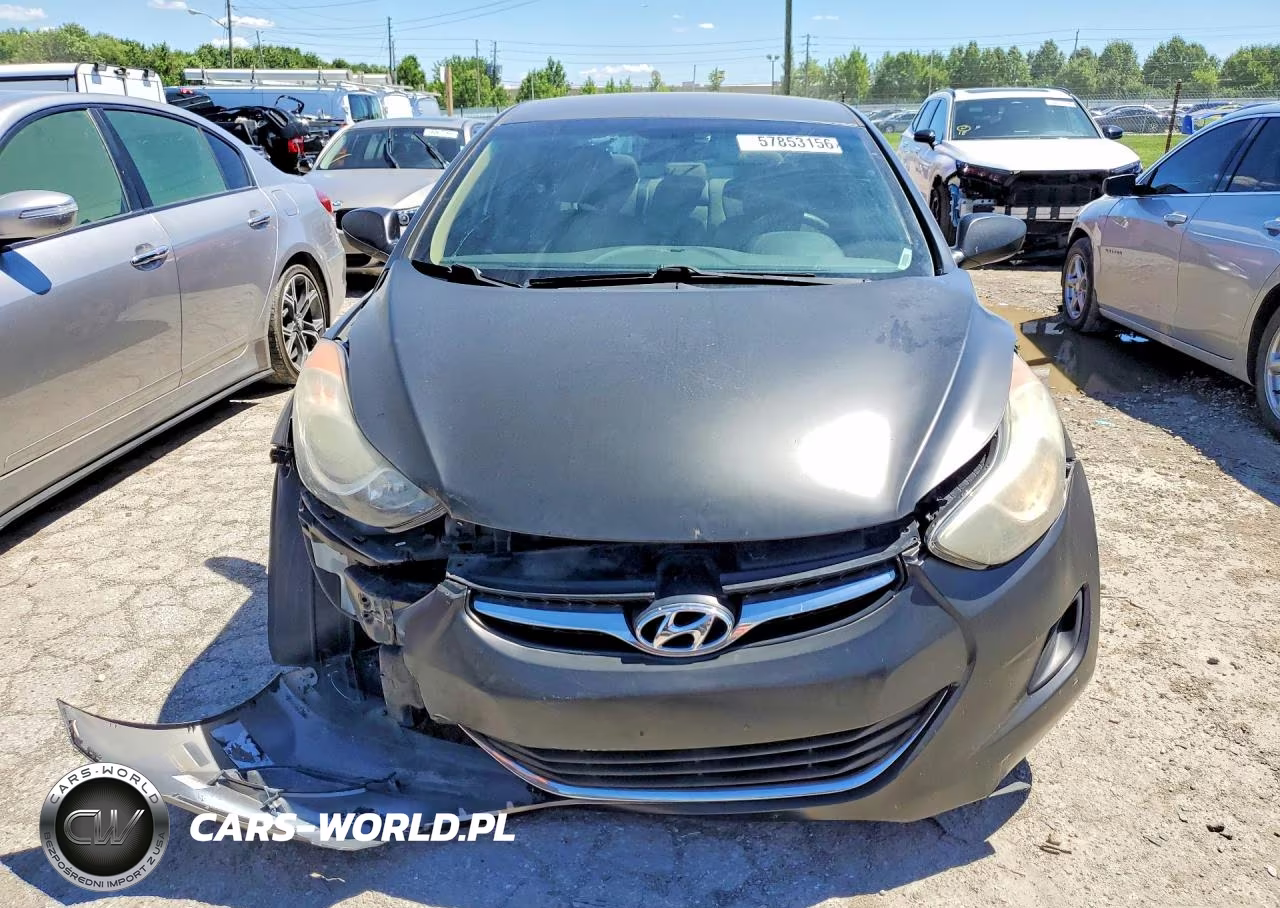 2013 Hyundai Elantra Gls VIN:5NPDH4AE7DH349290 - 5