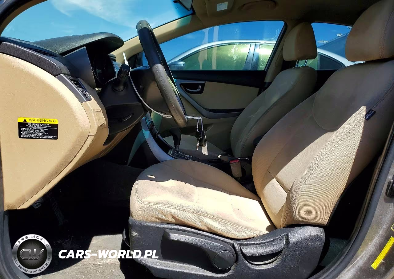 2013 Hyundai Elantra Gls VIN:5NPDH4AE7DH349290 - 7