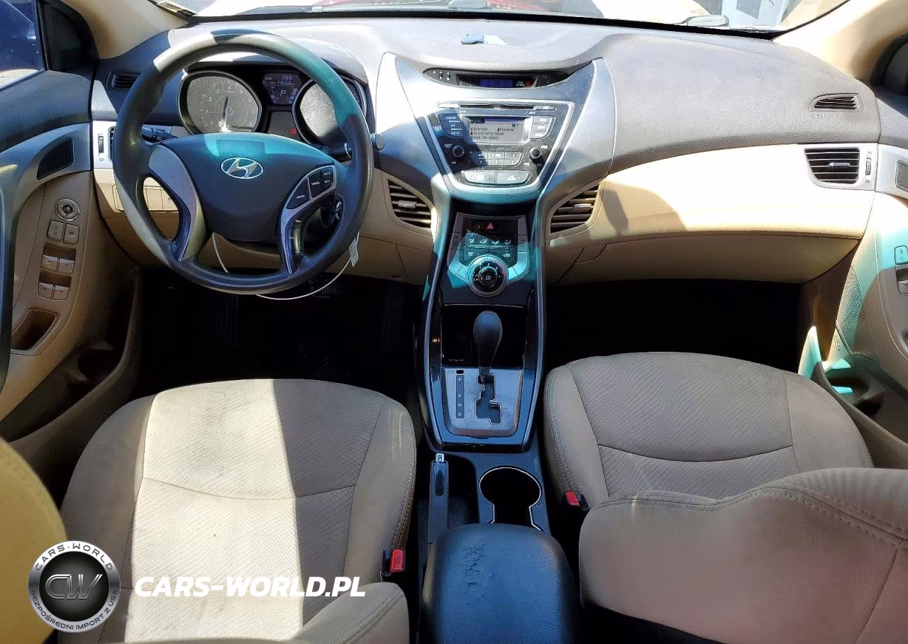 2013 Hyundai Elantra Gls VIN:5NPDH4AE7DH349290 - 8