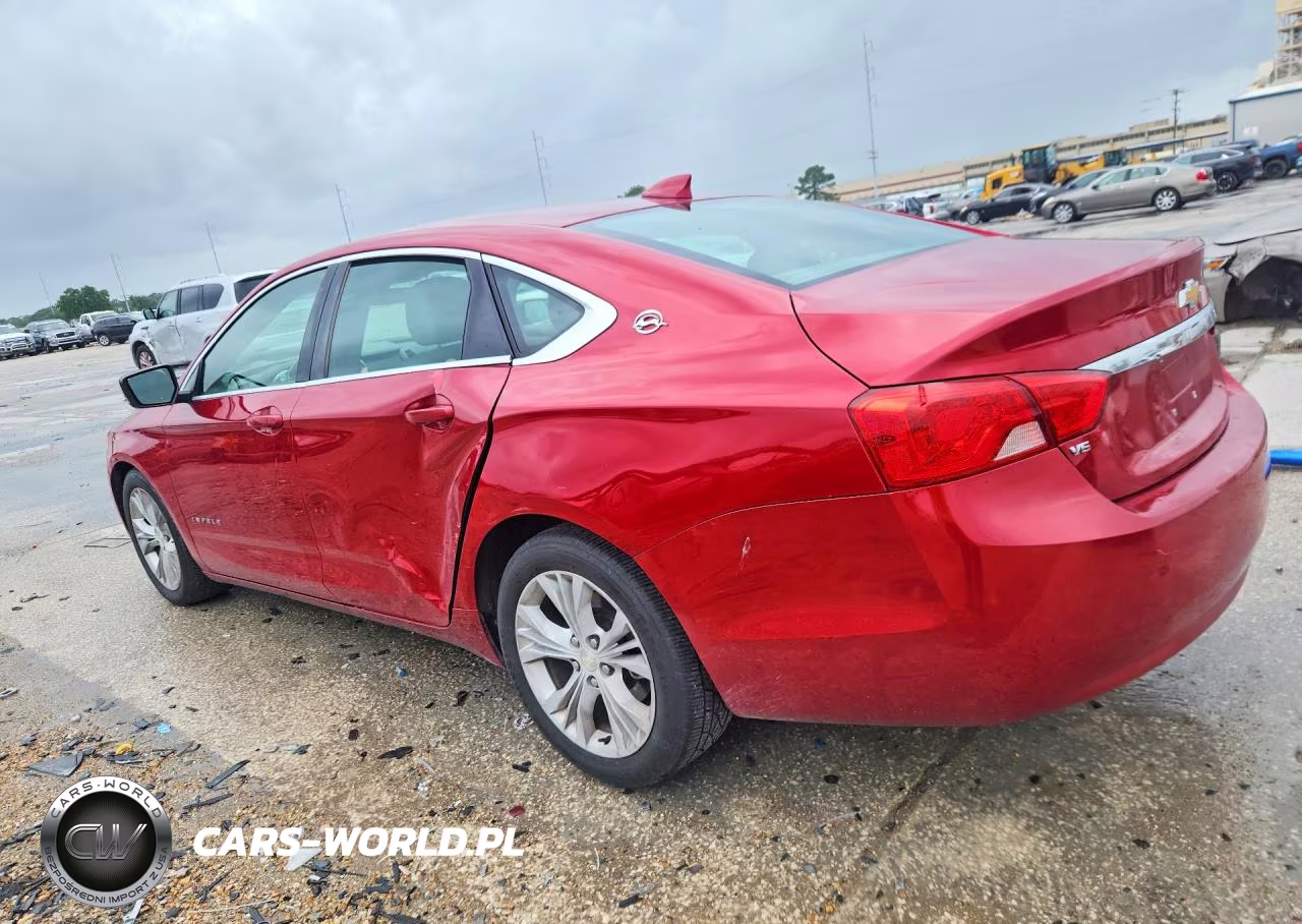 2015 Chevrolet Impala Lt VIN:2G1125S38F9271236 - 2