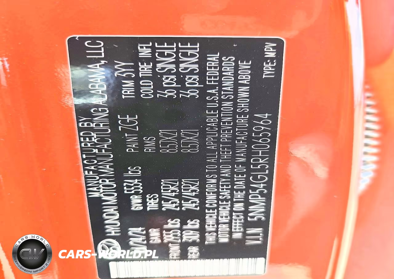 2024 Hyundai Santa Fe Calligraphy VIN:5NMP54GL5RH065964 - 13