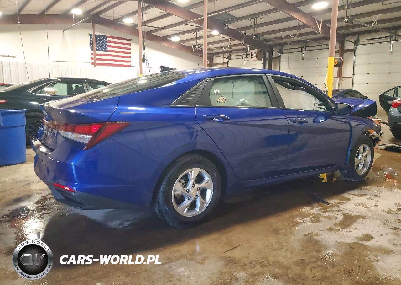 2022 Hyundai Elantra Se VIN:KMHLL4AG1NU225577 - 3