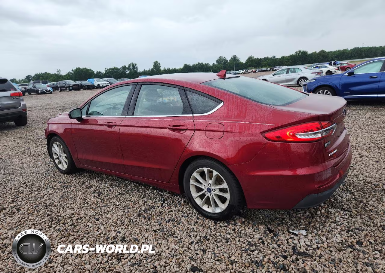2019 Ford Fusion Se VIN:3FA6P0HD8KR146555 - 2