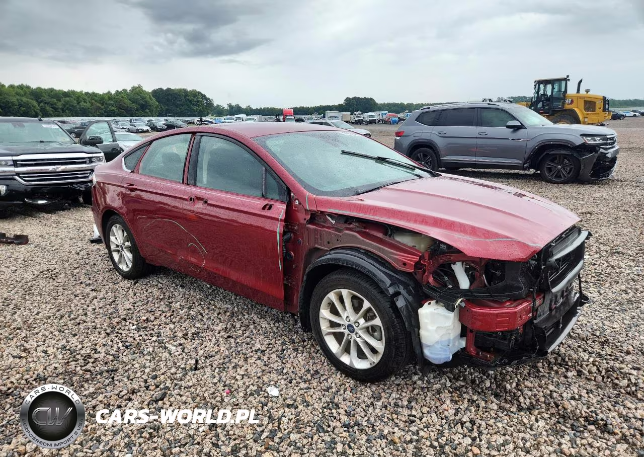 2019 Ford Fusion Se VIN:3FA6P0HD8KR146555 - 4