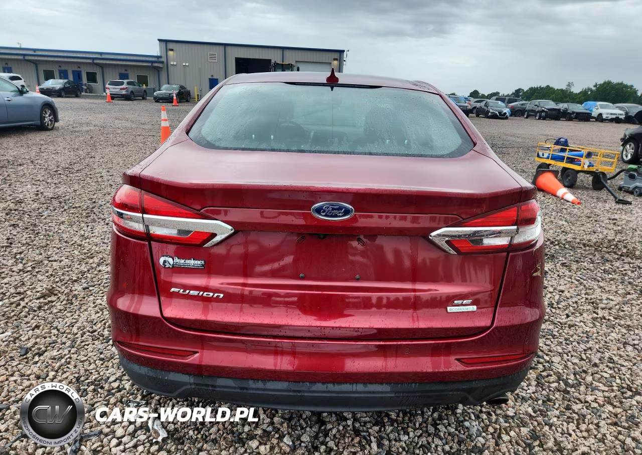 2019 Ford Fusion Se VIN:3FA6P0HD8KR146555 - 6