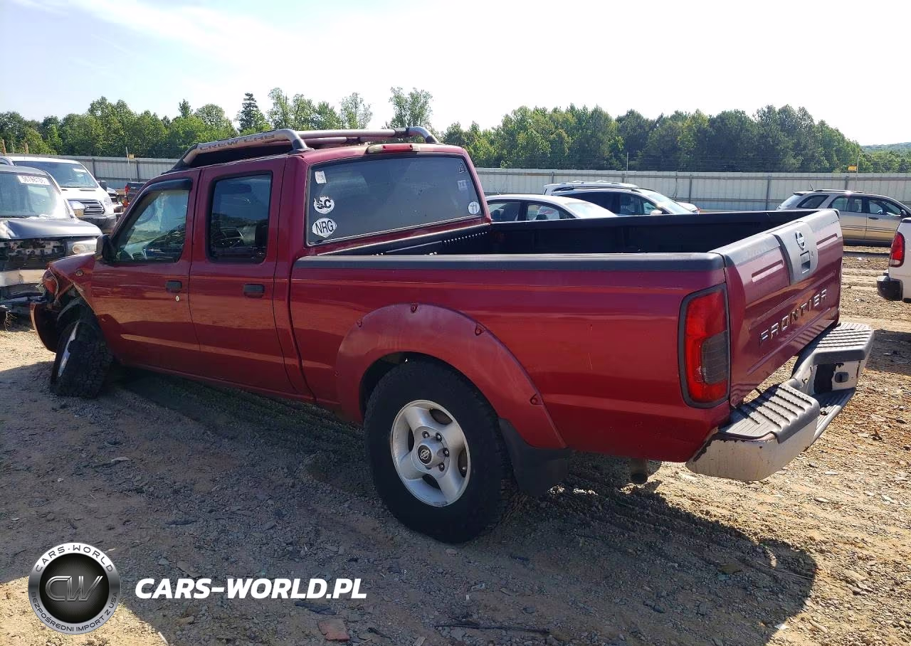 2002 Nissan Frontier Crew Cab Sc VIN:1N6MD29Y72C369334 - 2