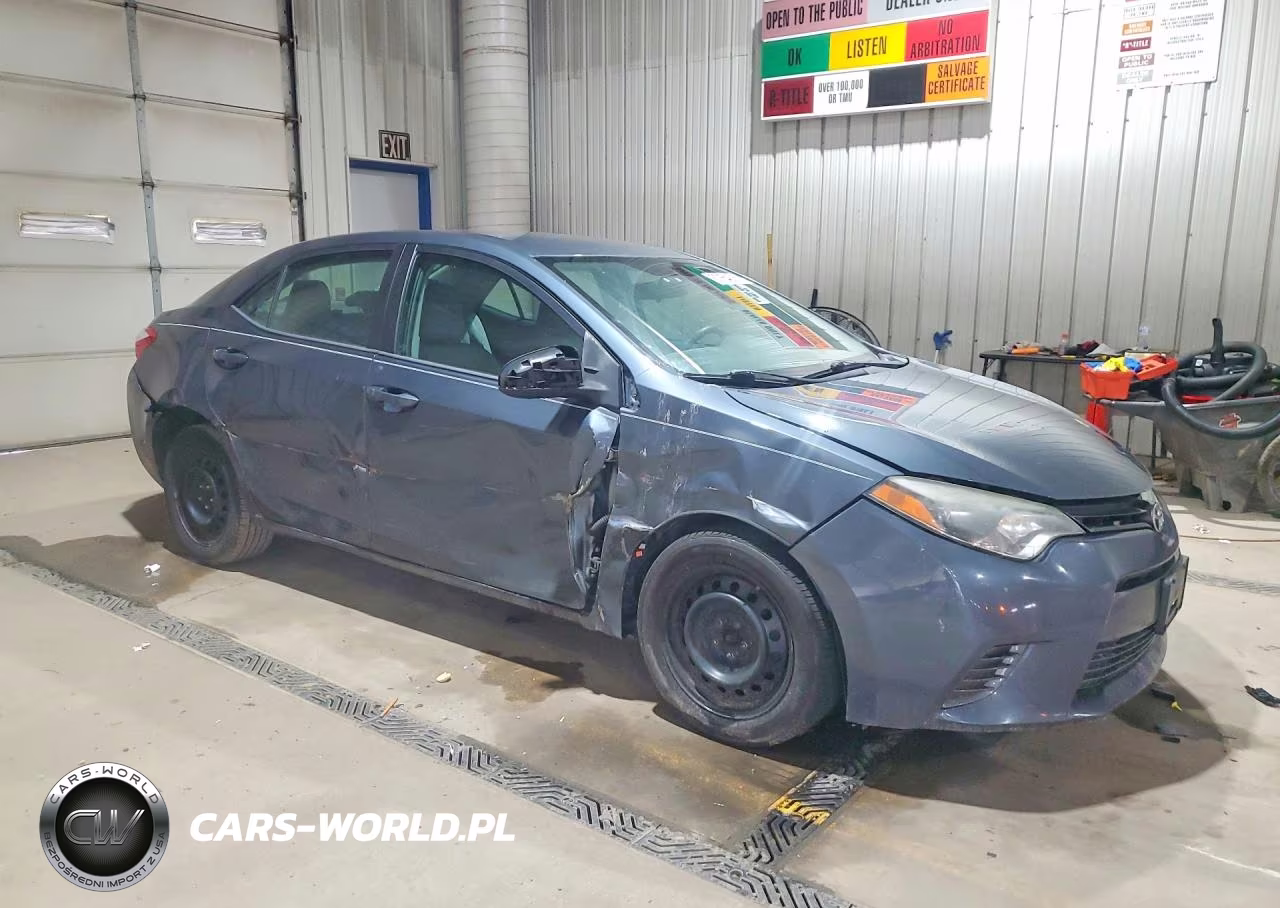 2015 Toyota Corolla Le VIN:2T1BURHE7FC309111 - 4