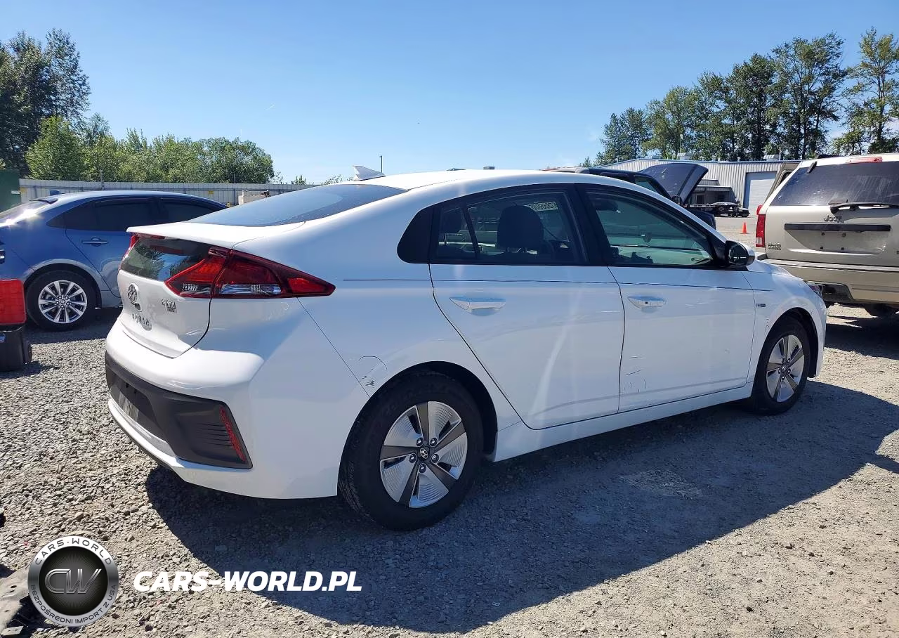2020 Hyundai Ioniq Blue VIN:KMHC65LC9LU210121 - 3