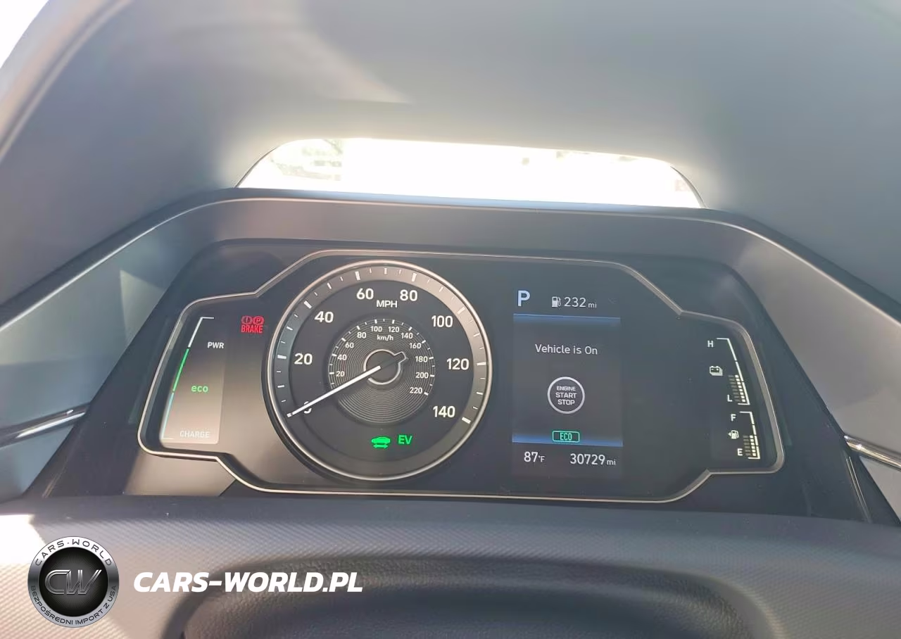 2020 Hyundai Ioniq Blue VIN:KMHC65LC9LU210121 - 9