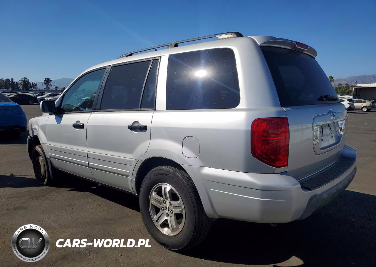 2003 Honda Pilot Ex VIN:2HKYF18413H584401 - 2