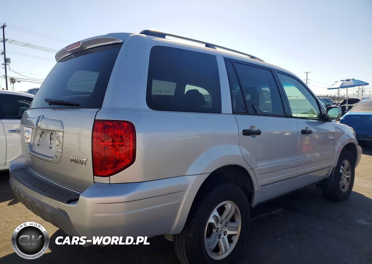 2003 Honda Pilot Ex VIN:2HKYF18413H584401 - 3