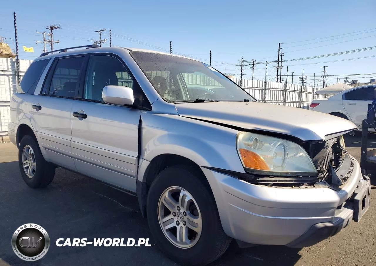 2003 Honda Pilot Ex VIN:2HKYF18413H584401 - 4