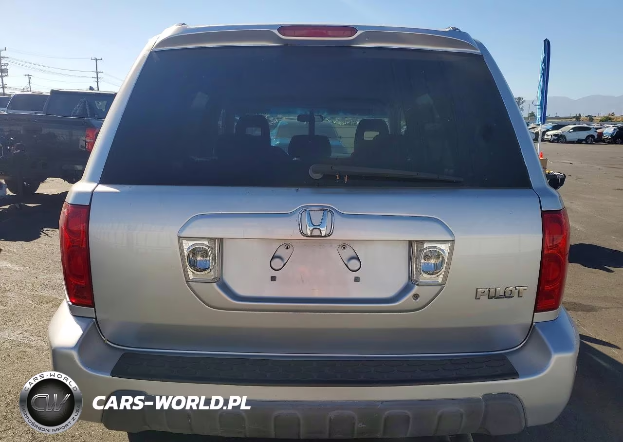 2003 Honda Pilot Ex VIN:2HKYF18413H584401 - 6