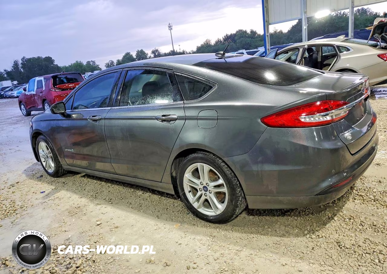 2018 Ford Fusion Se Hybrid VIN:3FA6P0LU4JR213836 - 2