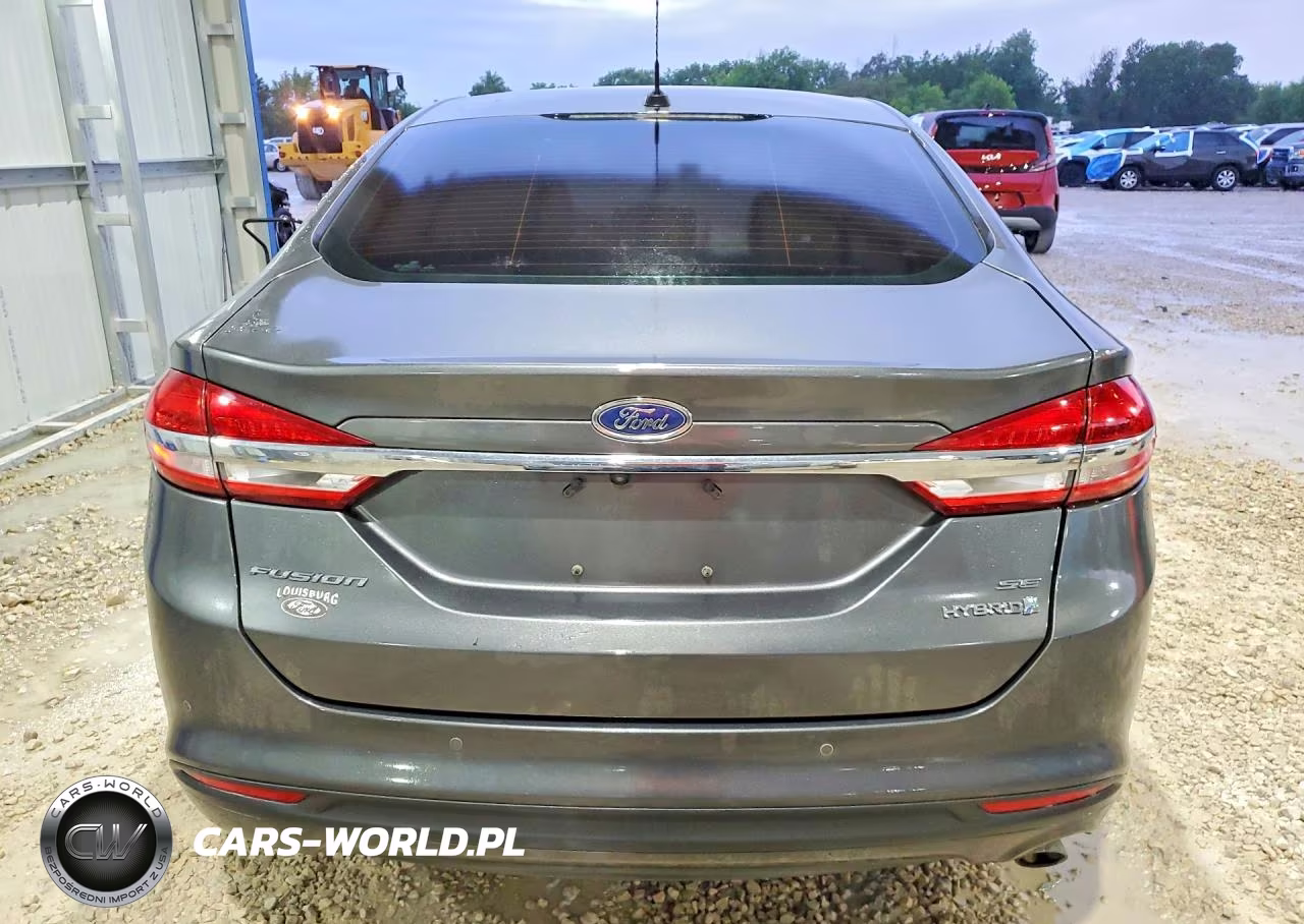 2018 Ford Fusion Se Hybrid VIN:3FA6P0LU4JR213836 - 6