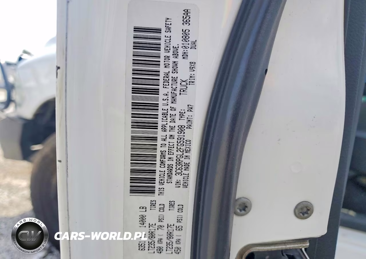 2015 Ram 3500 St VIN:3C63RPGL2FG591908 - 12