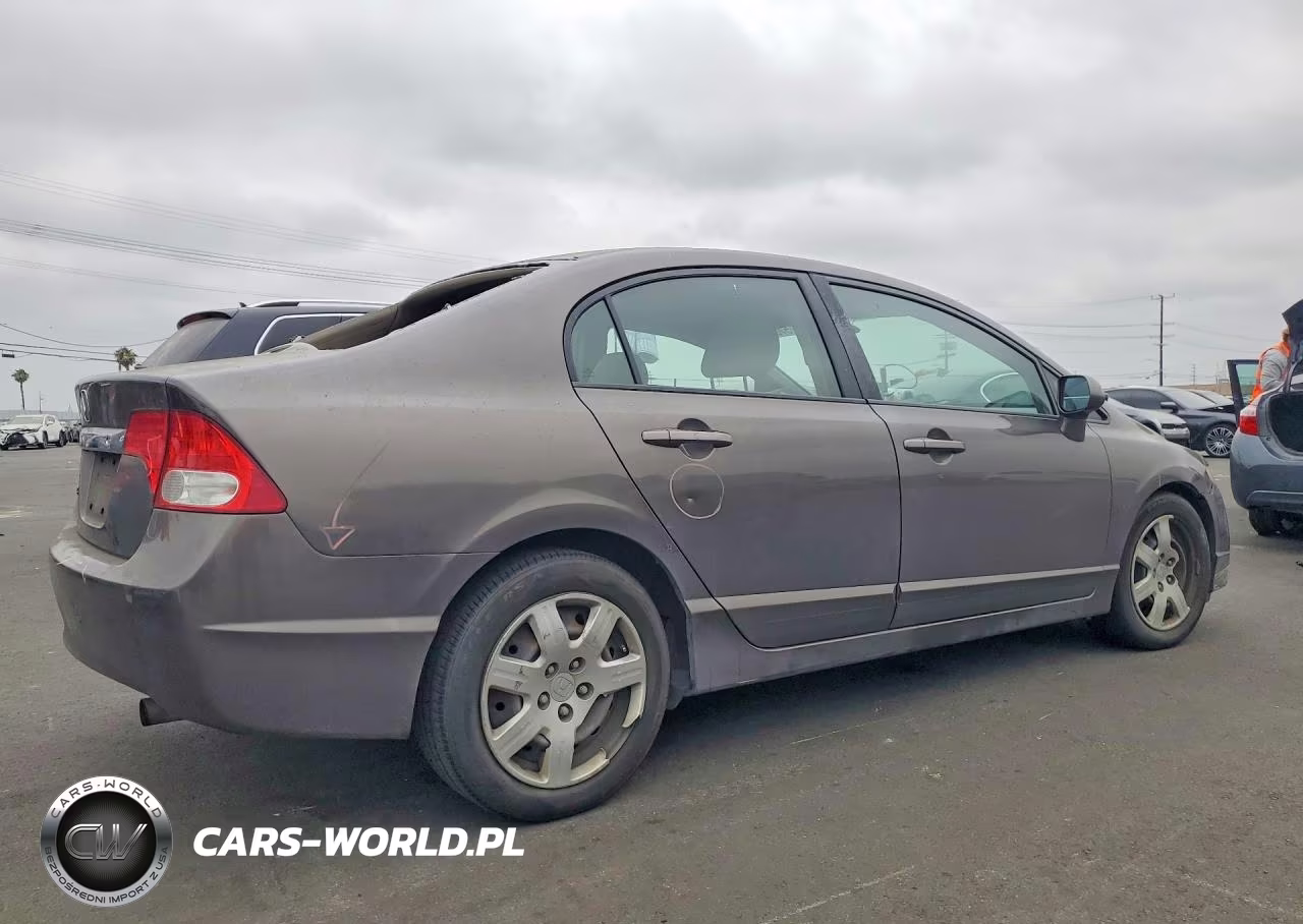 2010 Honda Civic Lx VIN:19XFA1F51AE050043 - 3