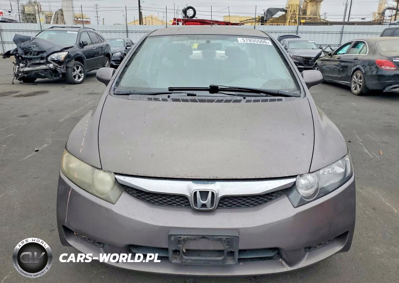 2010 Honda Civic Lx VIN:19XFA1F51AE050043 - 5