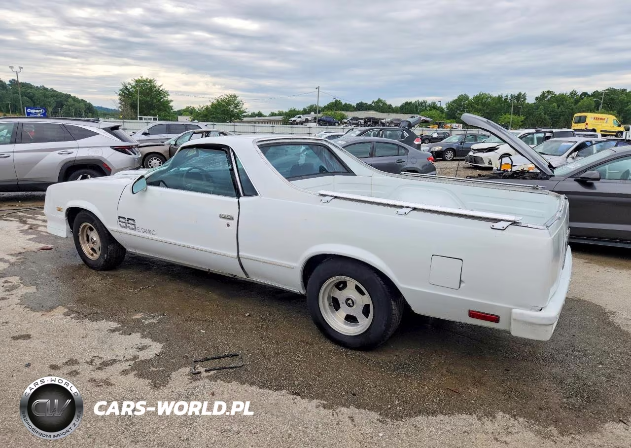 1986 Chevrolet El Camino VIN:3GCCW80H6GS914031 - 2