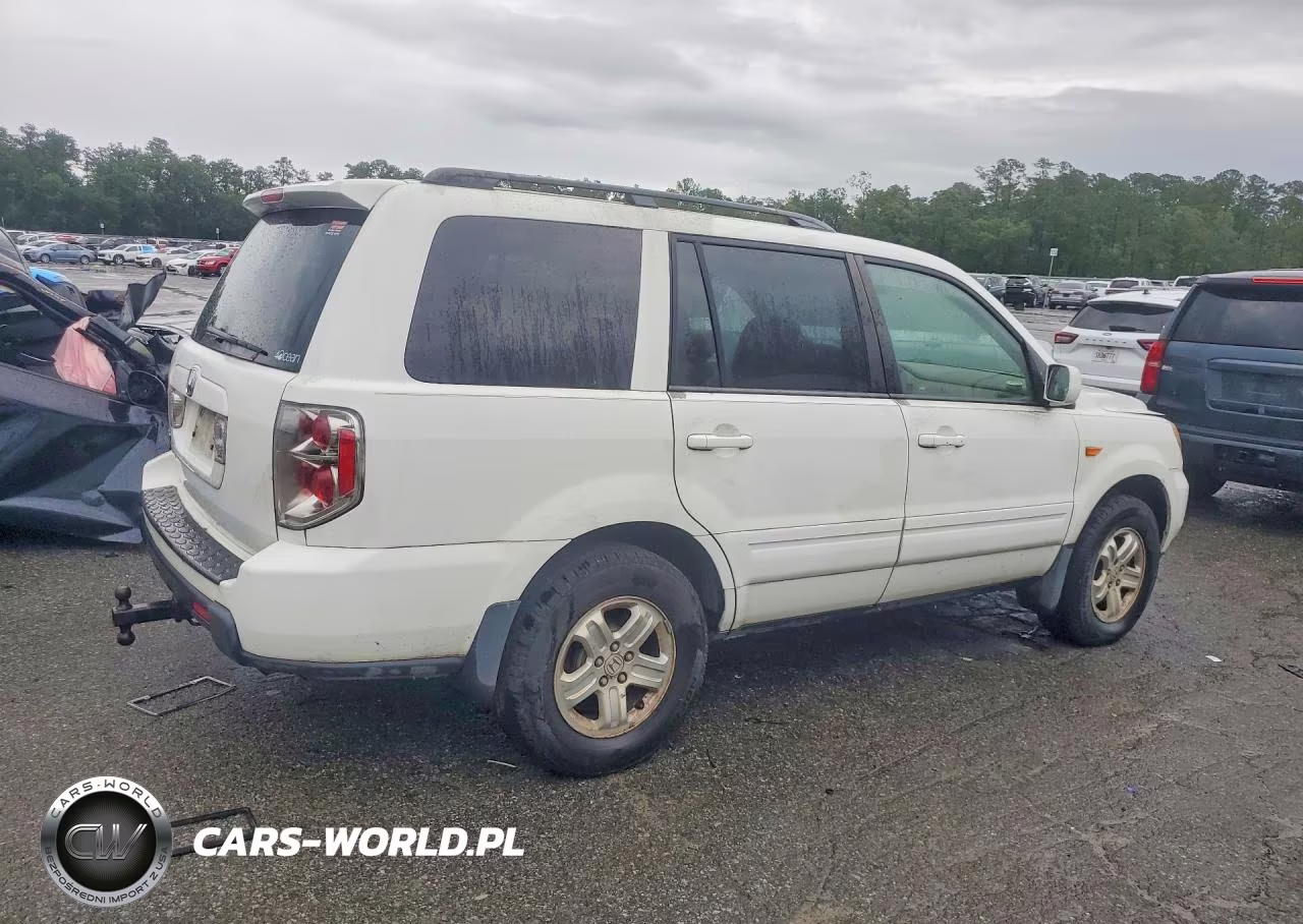 2008 Honda Pilot Vp VIN:5FNYF28248B023099 - 3