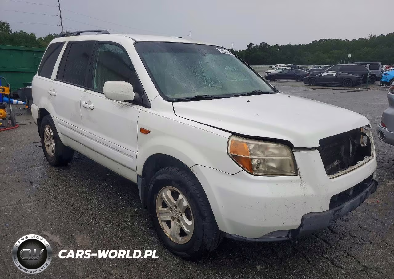 2008 Honda Pilot Vp VIN:5FNYF28248B023099 - 4
