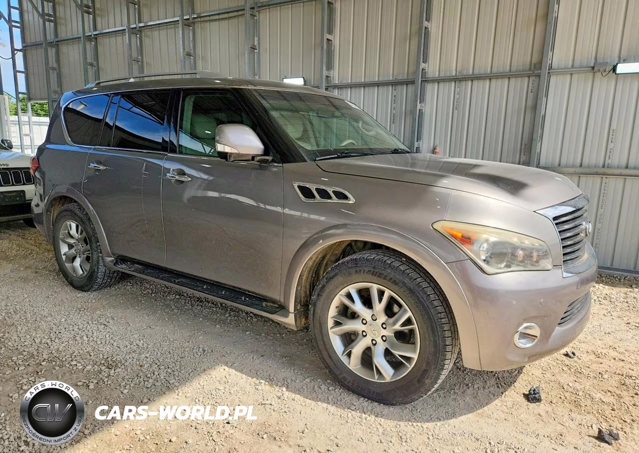 2011 Infiniti Qx56 Base VIN:JN8AZ2NF2B9501686 - 4
